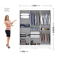 Guarda-Roupa Casal Atenas: Organize com Estilo! - imagem 2