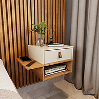Mesa de Cabeceira Basco: Organize com Estilo! - imagem 2