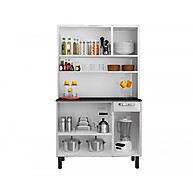 Armário de Cozinha Rose Branco: Organize com Estilo! - imagem 2