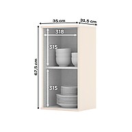 Armário Aéreo Cozinha Connect: Organize com Estilo! - imagem 2
