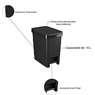 Kit Cozinha 3 Peças Coza: Organize com Estilo! - imagem 2