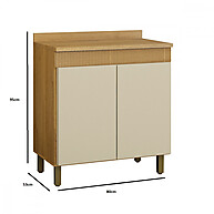 Balcão de Cozinha 80cm Dakota: Organize com Estilo! - imagem 2