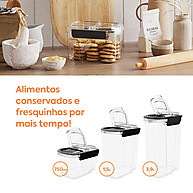 Potes Herméticos Coza Easy: Organize com Estilo! - imagem 2