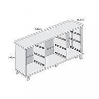 Cômoda 9 Gavetas Europa: Organize com Estilo! - imagem 2