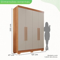 Guarda Roupa Casal França: Organize com Estilo! - imagem 2
