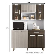 Armário de Cozinha Gabi: Organize com Estilo! - imagem 2