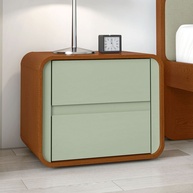 Mesa de Cabeceira Loop 2 Gavetas: Organize com Estilo! - imagem 2