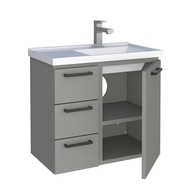 Gabinete Banheiro Aço 3 Gavetas: Organize com Estilo! - imagem 2