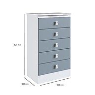 Cômoda Infantil 5 Gavetas: Organize com Estilo! - imagem 2