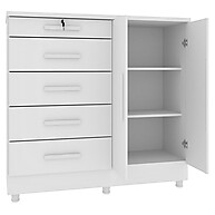 Cômoda Istambul 5 Gavetas: Organize com Estilo! - imagem 2