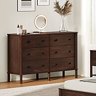Cômoda Imbuia 6 Gavetas: Organize com Estilo! - imagem 2