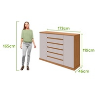 Cômoda Vedra 7 Gavetas: Organize com Estilo! - imagem 2