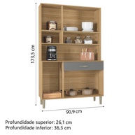 Armário de Cozinha Golden: Organize com Estilo! - imagem 2