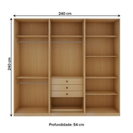 Closet Casal Infinity: Organize com Estilo! - imagem 2