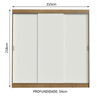 Guarda-Roupa Casal Kansas: Organize com Estilo! - imagem 2