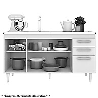 Balcão de Cozinha 150cm Lisboa: Organize com Estilo! - imagem 2