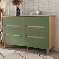 Cômoda 6 Gavetas Logan: Organize com Estilo! - imagem 2