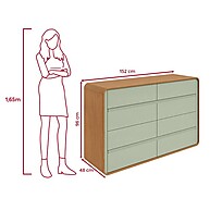 Cômoda Easy Like Lopas: Organize com Estilo! - imagem 2