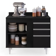 Balcão de Cozinha 100cm Luziania: Organize com Estilo! - imagem 2