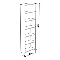 Estantes Livros LV200: Organize com Estilo! - imagem 2