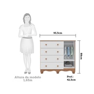 Cômoda Infantil Mimo: Organize com Estilo! - imagem 2