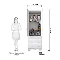 Guarda Roupa Infantil Mimo: Organize com Estilo! - imagem 2