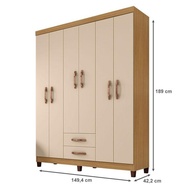 Guarda Roupa Casal Modena: Organize com Estilo! - imagem 2