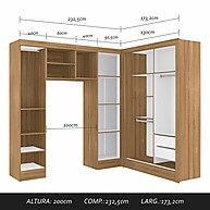 Guarda Roupa Solteiro Modulado: Organize com Estilo! - imagem 2