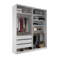 Closet Solteiro Branco Monreale: Organize com Estilo! - imagem 2