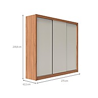 Guarda-Roupa Casal Montclair: Organize com Estilo! - imagem 2