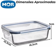 Pote de Vidro 370ml Mor: Organize com Estilo! - imagem 2