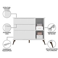 Cômoda Infantil Mpozenato: Organize com Estilo! - imagem 2