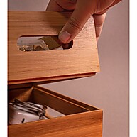 Caixa de Bambu Oikos: Organize com Estilo! - imagem 2