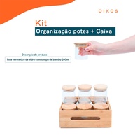 Kit Bambu Oikos: Organize com Estilo! - imagem 2