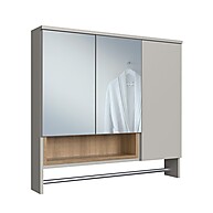 Armário Espelheira Banheiro Olívia: Organize com Estilo! - imagem 2