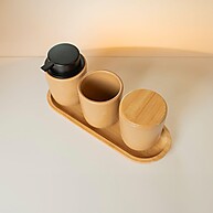 Bandeja de Bambu Osaka: Organize com Estilo! - imagem 2