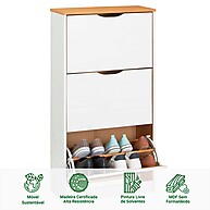 Sapateira Madeira Maciça 18 Pares: Organize com Estilo! - imagem 2