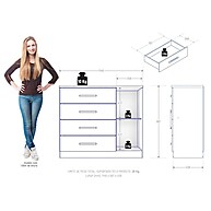 Cômoda Sapateira Genova Plus: Organize com Estilo! - imagem 2