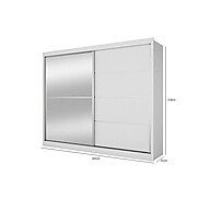 Guarda Roupa Casal Verona Plus: Organize com Estilo! - imagem 2