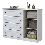 Cômoda Bebê 1 Porta: Organize com Estilo! - imagem 2