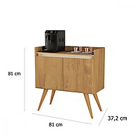 Aparador Buffet 2 Portas: Organize com Estilo! - imagem 2