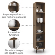 Paneleiro de Cozinha 2 Portas: Organize com Estilo! - imagem 2
