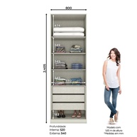 Guarda Roupa 2 Portas: Organize com Estilo! - imagem 2