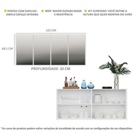 Aparador Buffet 4 Portas: Organize com Estilo! - imagem 2