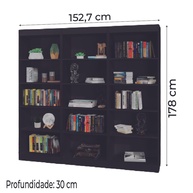 Estante Office 12 Prateleiras: Organize com Estilo! - imagem 2