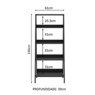 Estante Escada 4 Prateleiras: Organize com Estilo! - imagem 2