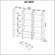 Estante Haia 5 Prateleiras: Organize com Estilo! - imagem 2