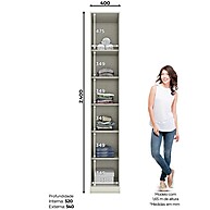 Guarda Roupa 1 Porta Predileto: Organize com Estilo! - imagem 2