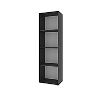 Estante 4 Nichos Calum Preta – Organize com Estilo - imagem 2