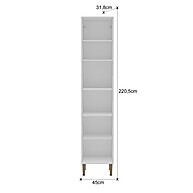 Paneleiro de Cozinha 45cm Provençal: Organize com Estilo! - imagem 2
